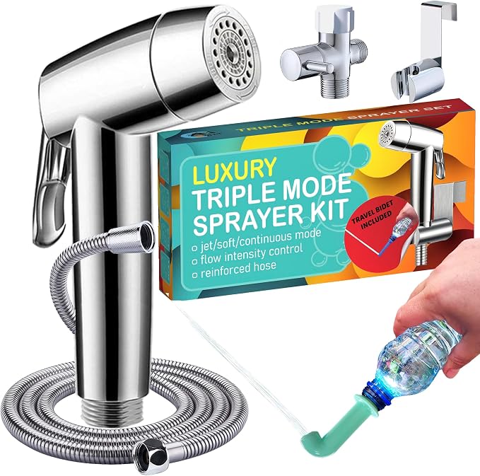 Handheld Bidet Sprayer for Toilet by AVAbay
