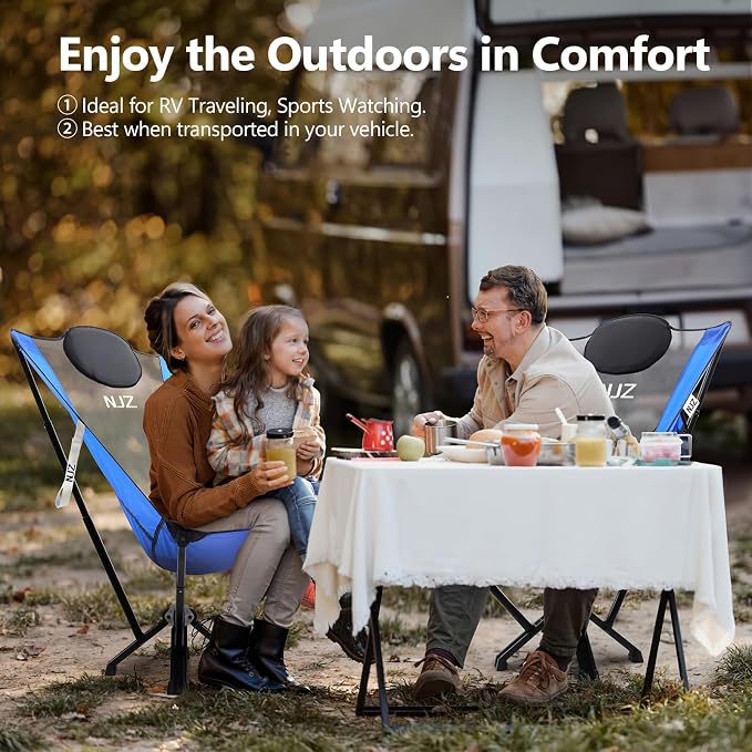 High Back Camping Chairs for Adults - Image 7