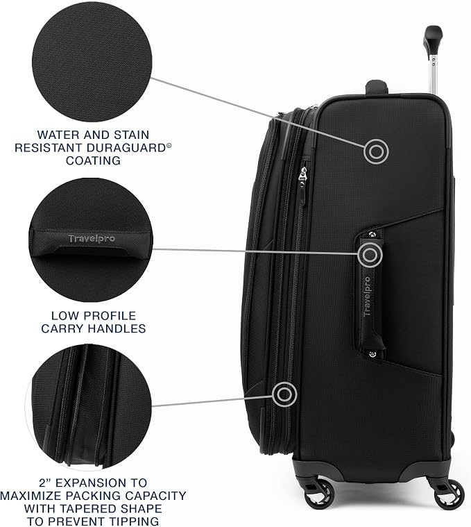 Travelpro Maxlite 5 Softside Expandable Checked Luggage - Image 4
