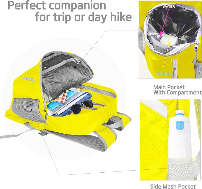 35L Foldable Waterproof Backpack - Image 3
