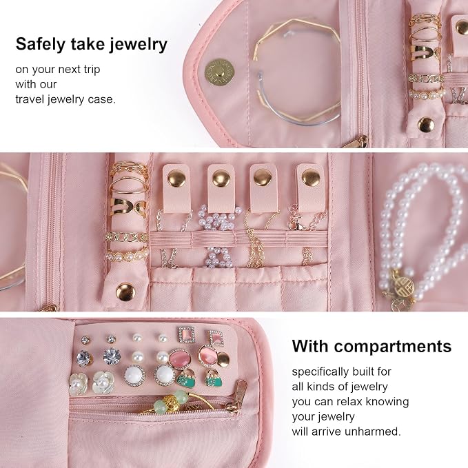 emissary Small Jewelry Travel Case Organizer - Image 3