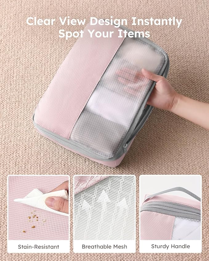 6 Set Compression Packing Cubes - Image 3