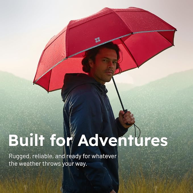 Weatherman - Premium Collapsible Small Travel Umbrella - Windproof, Resists Up - Image 4