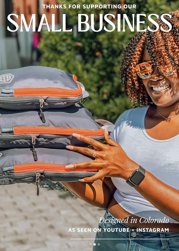 Compression Packing Cubes Set for Travel - Image 9