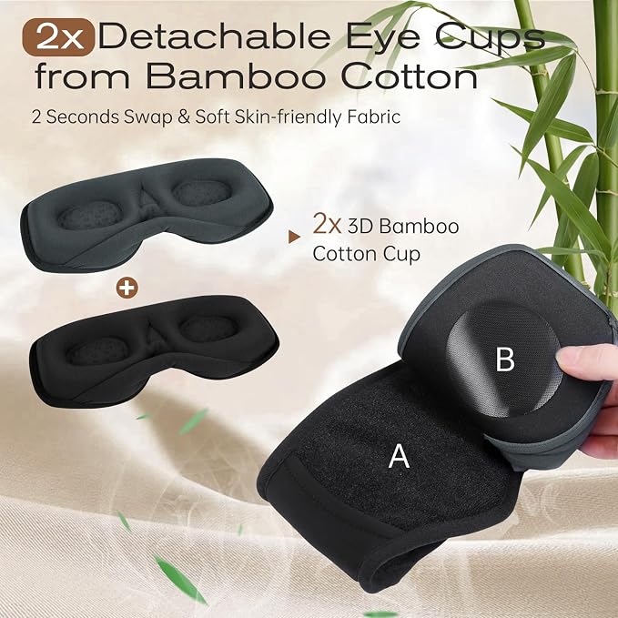 Sleep Eye Mask with Wireless Headphones - Image 5