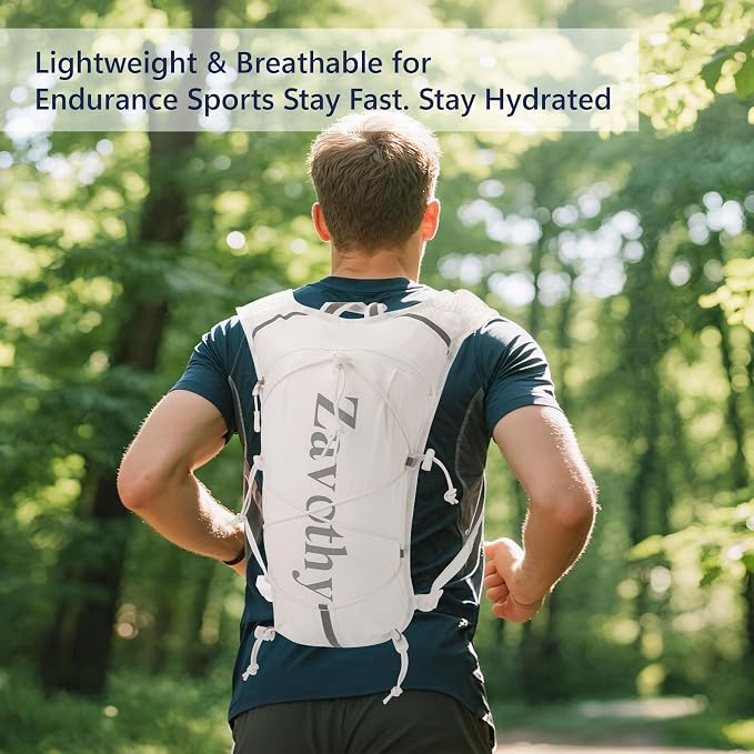 Zavothy Hydration Running Vest for Men & Women – Lightweight 1.5L Hydration Pack - Image 6