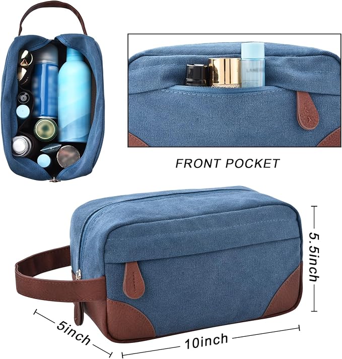 Litvyak Duffle Bag for Travel, 50L Canvas Travel Duffel Bags Overnight Weekend - Image 7