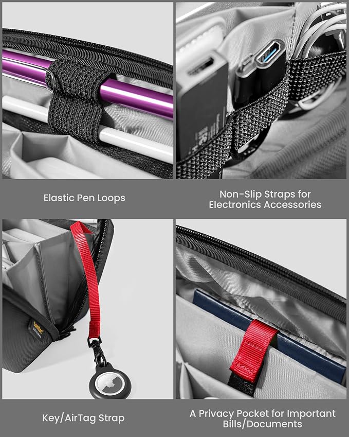 tomtoc Electronic Organizer Accessory Pouch - Image 3