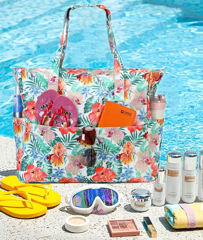 Waterproof Beach Tote Pool Bags - Image 9