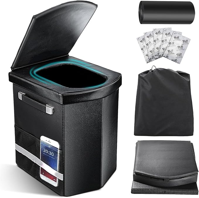 2025 Upgraded 16.5'' XL Portable Toilet by Sckee