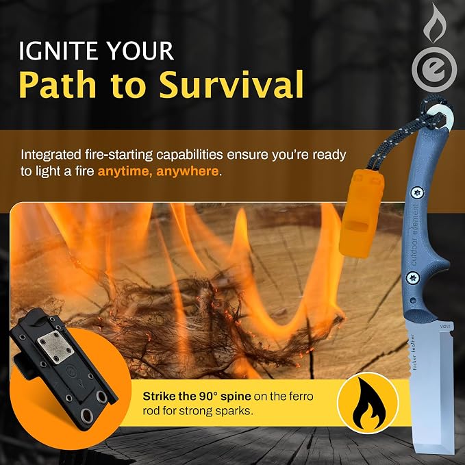 OUTDOOR ELEMENT Flicker Feather Knife - Image 3