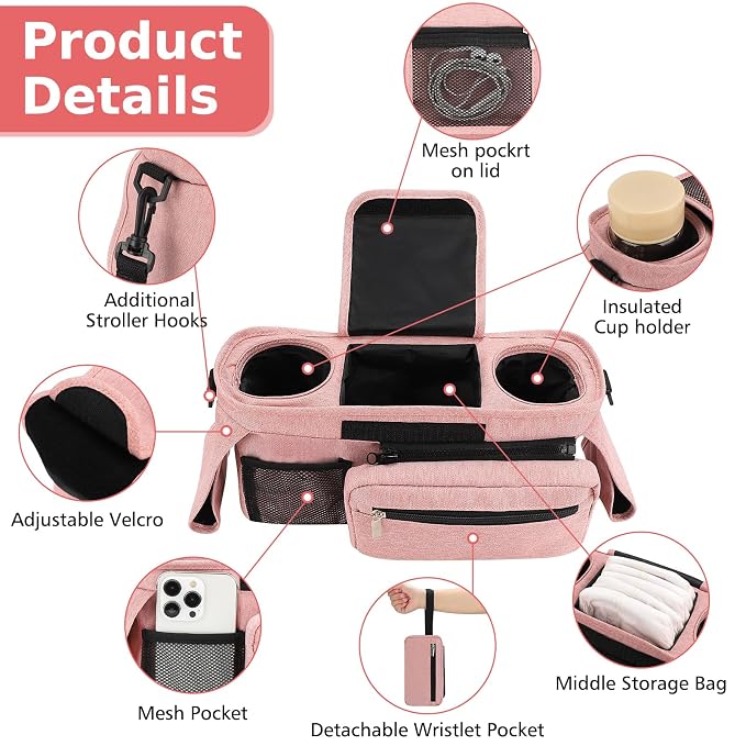 Accmor Universal Stroller Organizer - Image 4