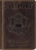 BIAOTIE Premium Leather Passport Holder Covers, Rfid Travel Wallet Passport by BIAOTIE