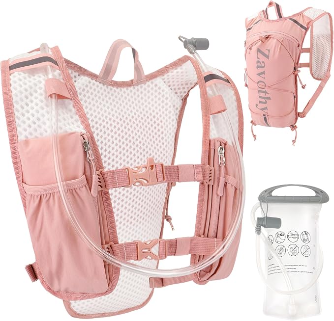 Zavothy Hydration Running Vest for Men & Women – Lightweight 1.5L Hydration Pack by Zavothy
