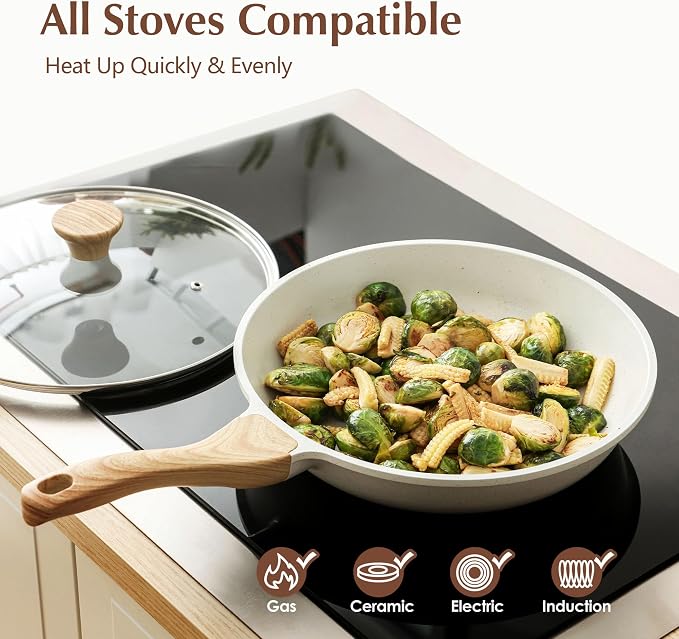 SENSARTE Nonstick Ceramic Frying Pan Skillet - Image 5