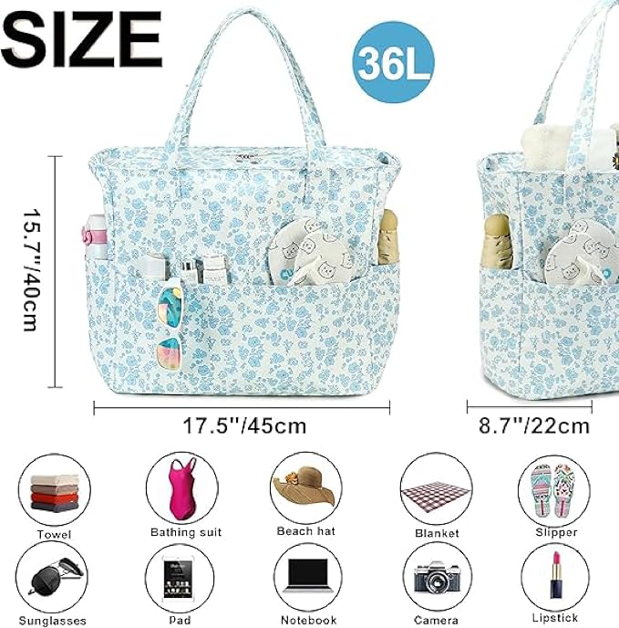 Waterproof Beach Tote Pool Bags - Image 2