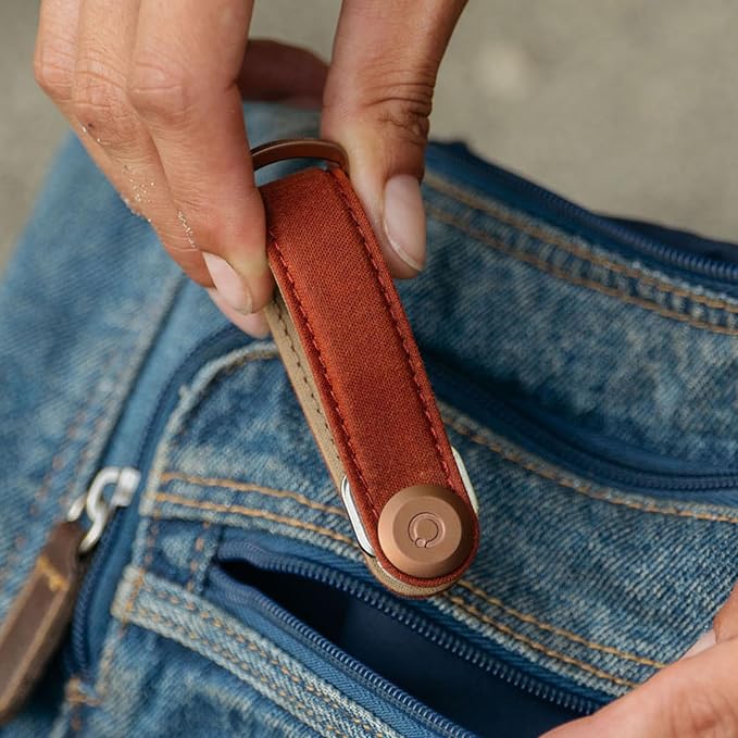 Orbitkey Key Organiser Waxed Canvas - Image 4