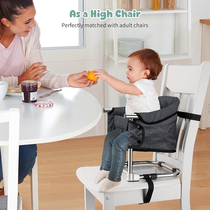 Booster Seat for Dining Table: Portable Toddler Booster Chair - Image 3