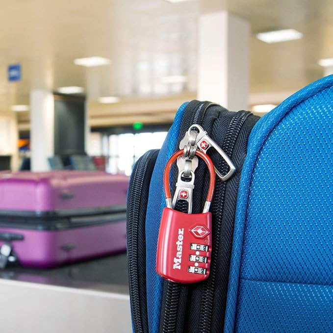 Master Lock TSA Set Your Own Combination Luggage Lock, TSA Approved Lock - Image 2