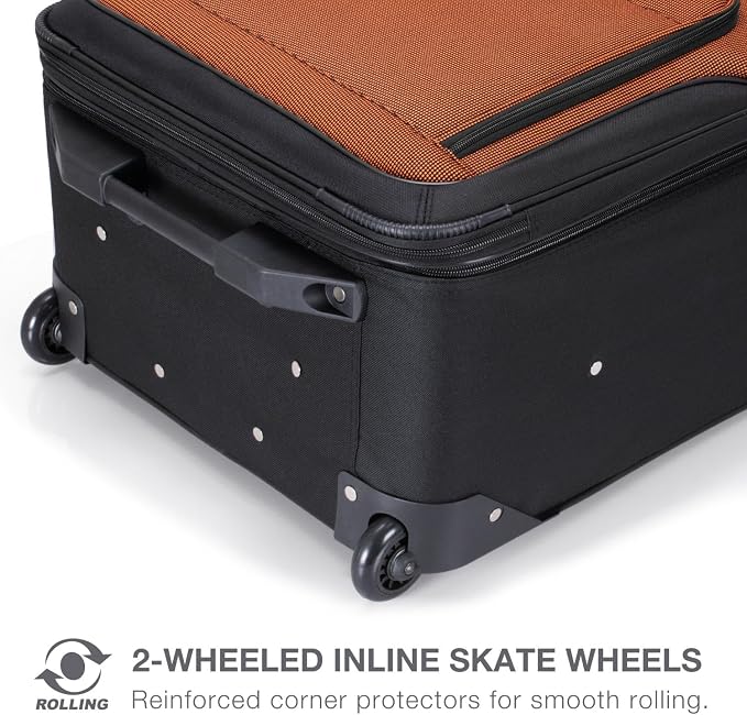 Travel Select Amsterdam 2-Piece Softside Expandable Rolling Luggage Set - Image 5