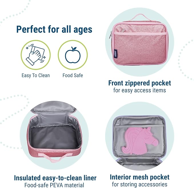 Wildkin Kids Insulated Lunch Box – Durable and Reusable - Image 4