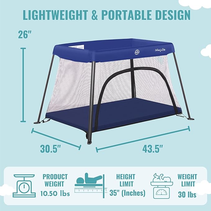 Dream On Me Travel Light Playard - Image 3