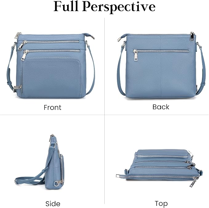 befen Genuine Leather Crossbody Bags - Image 6