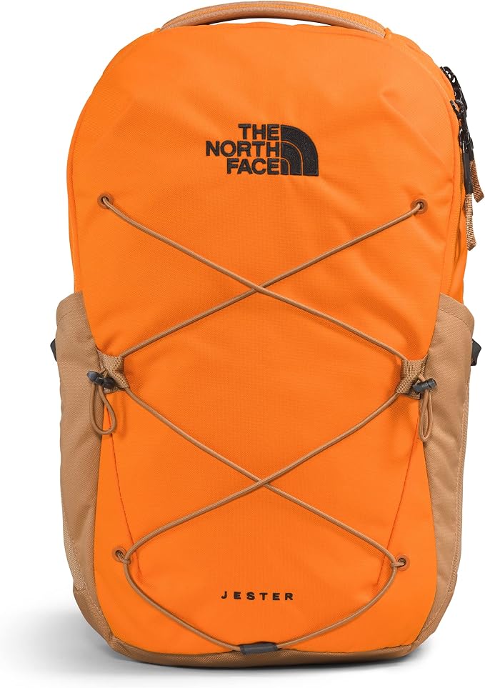 The North Face Jester Everyday Laptop Backpack, Mandarin/Almond Butter by THENORTHFACE