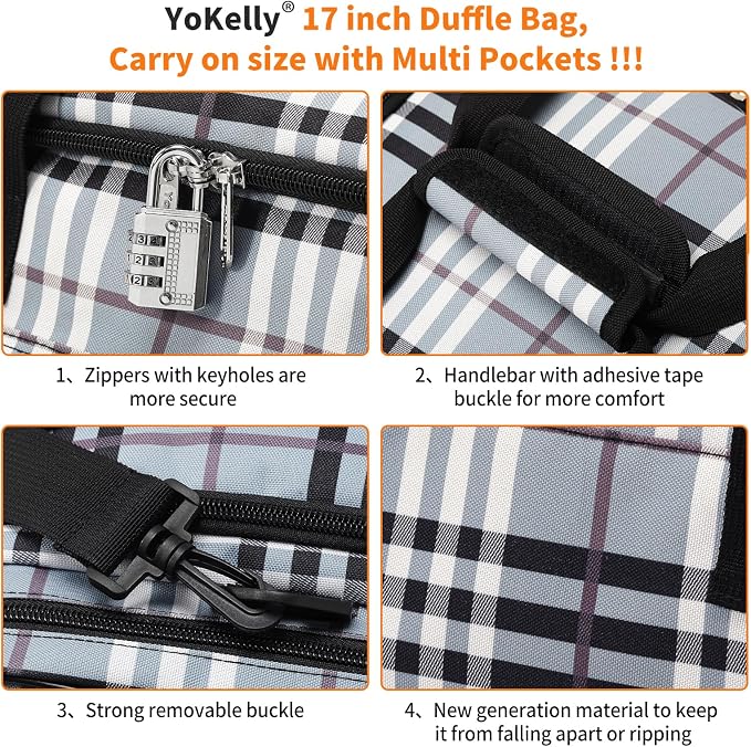17 inch Small Duffle Bag - Image 5