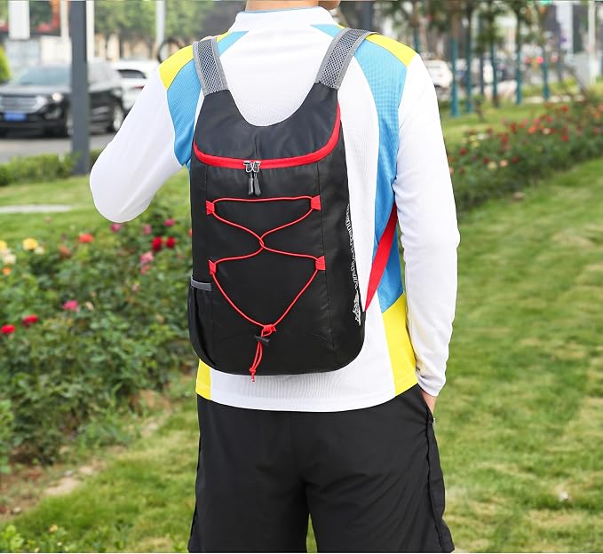 16L Hiking Daypack Lightweight Foldable Travel Backpack Water Repellent Camping - Image 9