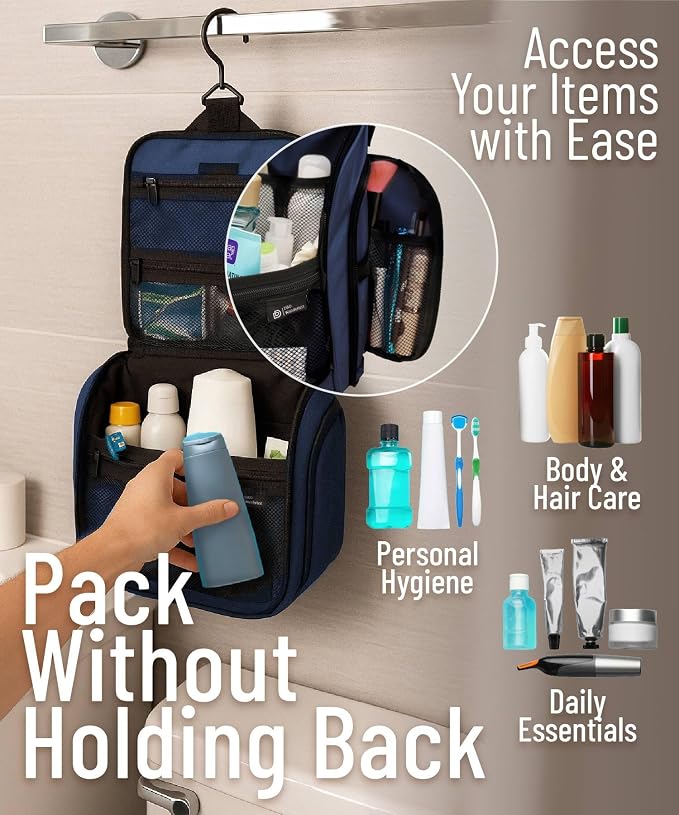D&D Hanging Travel Toiletry Bag - Image 5