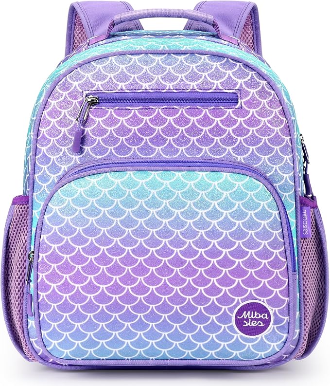 mibasies Girls Backpack 5-8: Glitter Kids Backpacks by mibasies