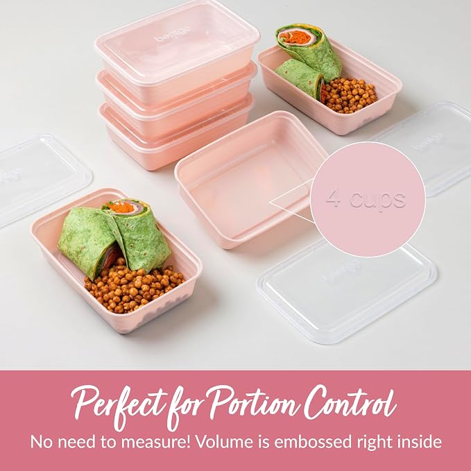 Bentgo 20-Piece Lightweight, Reusable BPA-Free 1-Compartment Containers - Image 6