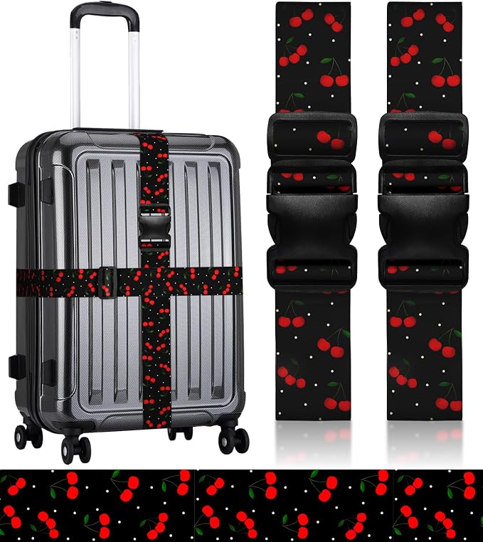 Luggage Straps for Suitcases Travel Belt Luggage Band Heavy Duty Traveling by Stanoha