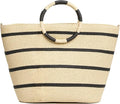 Beach Bags for Women Straw Tote Bag Summer Beach Bag Large Woven Straw Tote for by TOFUNTOY