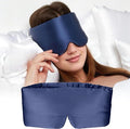 Silk Sleep Mask for Women and Men, Side Sleeper, 22 Momme Pure Mulberry Silk by Unknown
