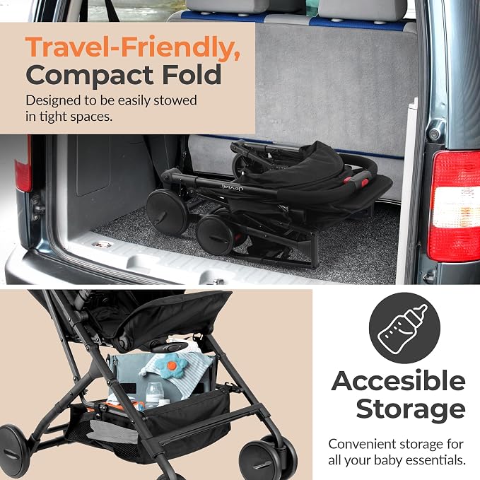 Jovial Lightweight Travel Baby Stroller - Image 4