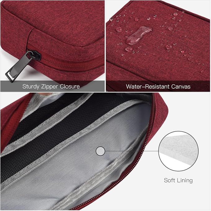 imComor Universal Electronics Accessories Case Bag, Power Adapter, Laptop Mouse - Image 4