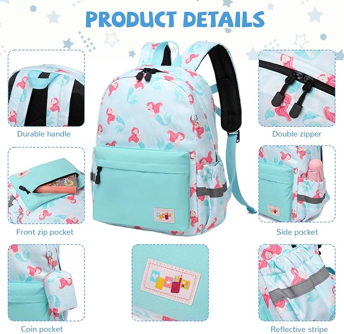 mygreen Toddler Backpack, Kids Backpack - Image 3