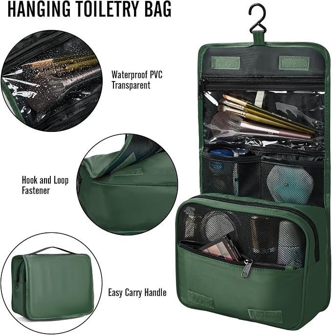 Veken 8 Set Packing Cubes for Travel Essentials, Suitcase Organizer Bags in 4 - Image 3