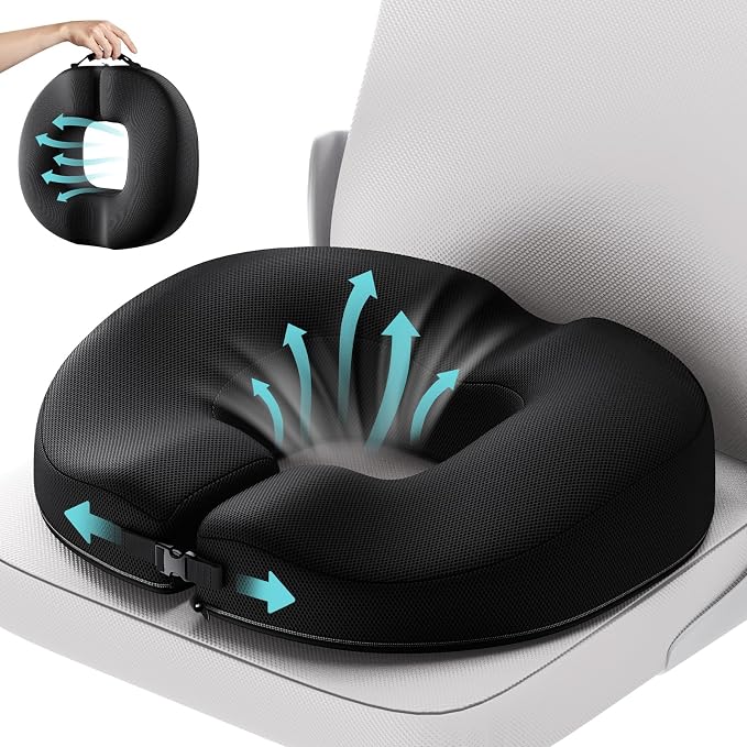 Benazcap Donut Pillow Seat Cushion by Benazcap