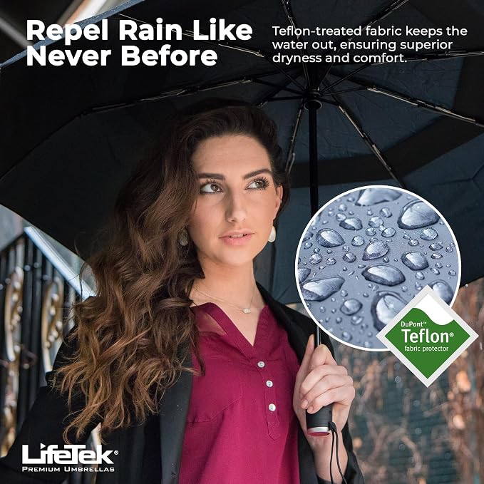 LifeTek Premium Travel Umbrella - Image 6