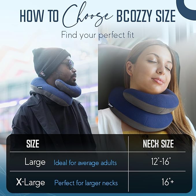 BCOZZY Organic Cotton Double Support Neck Pillow - Image 8