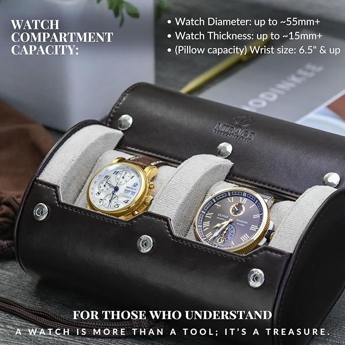 2 Watch Travel Case for Men - Image 3