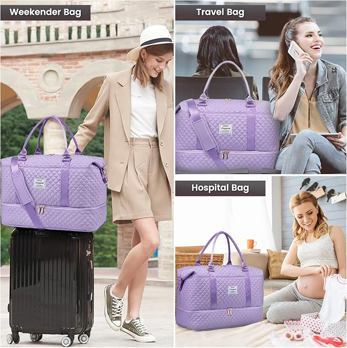 LOVEVOOK Travel Duffle Bag, Weekender Bags - Image 7
