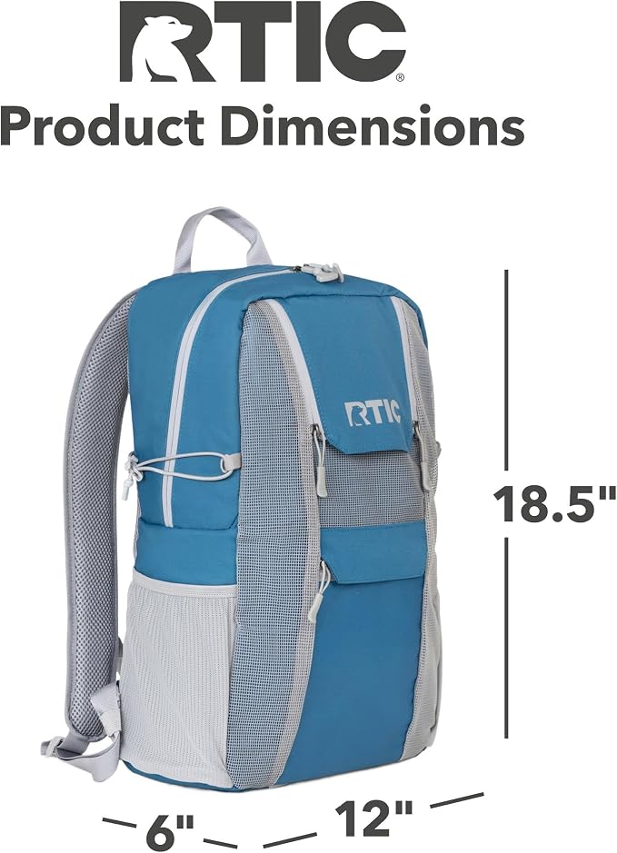 RTIC Chillout 24 Can Backpack Cooler Insulated Portable Soft Cooler Bag - Image 5