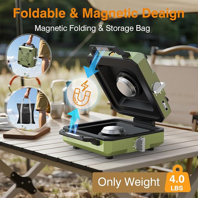 ODSD 2 Burner Camping Stove - Image 8