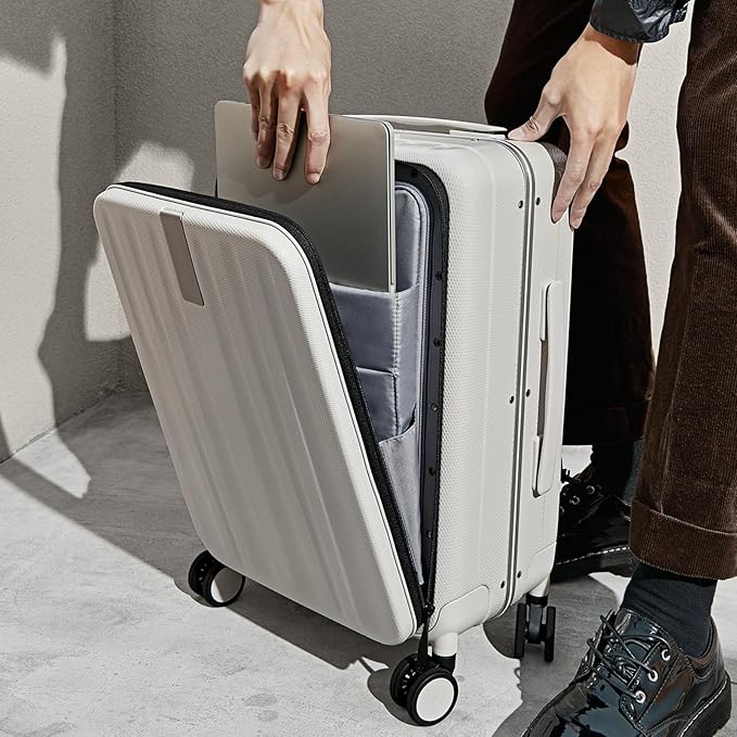 Hanke 20 Inch Carry On Luggage Hard Shell Suitcases - Image 9