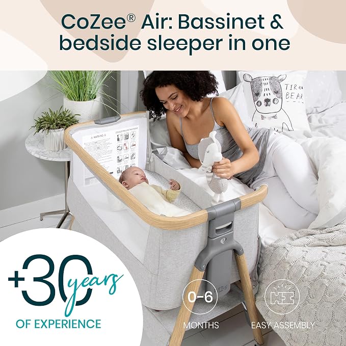 CoZee® Air Baby Bassinet & Bedside Sleeper - Image 2