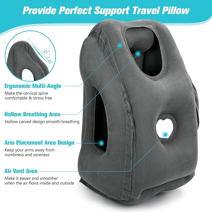 Rewondah Inflatable Travel Pillows - Image 3